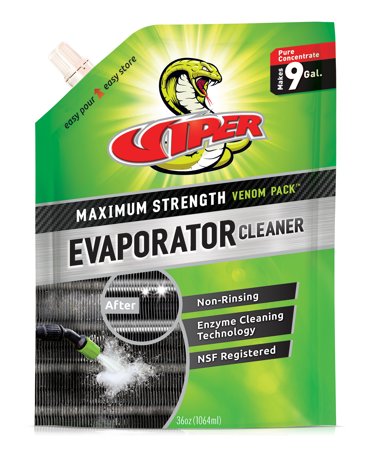 Viper Venom Pack - Evaporator Coil Cleaner (1064ml)