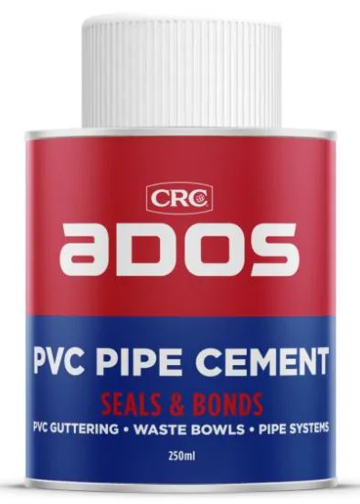 Ados PVC Pipe cement - 250ml with brush