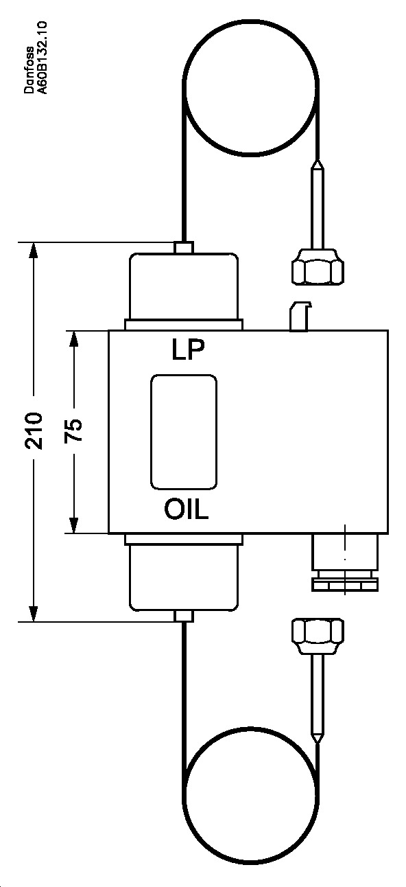 Differential pressure switch, MP54