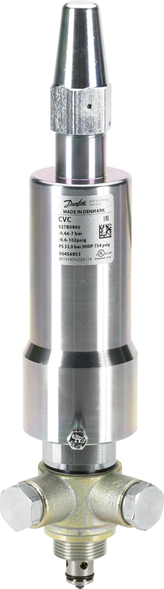 Pilot valve, CVC-L, Pressure-operated pilot valve