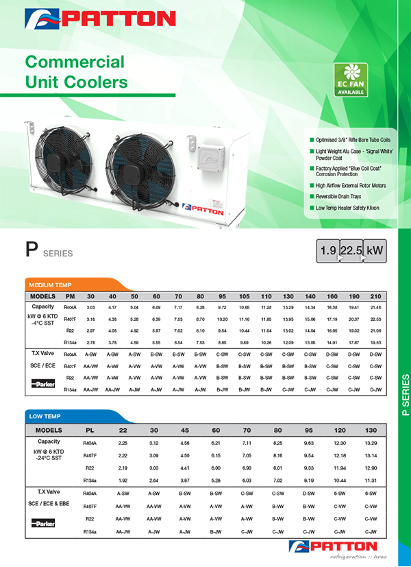 Unit Cooler P-Series